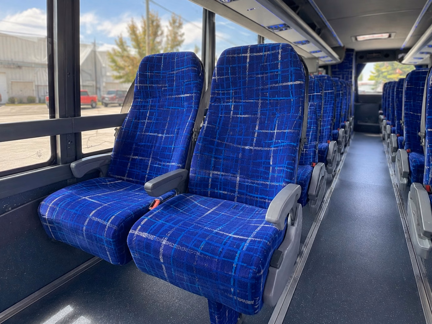 st louis charter bus interior